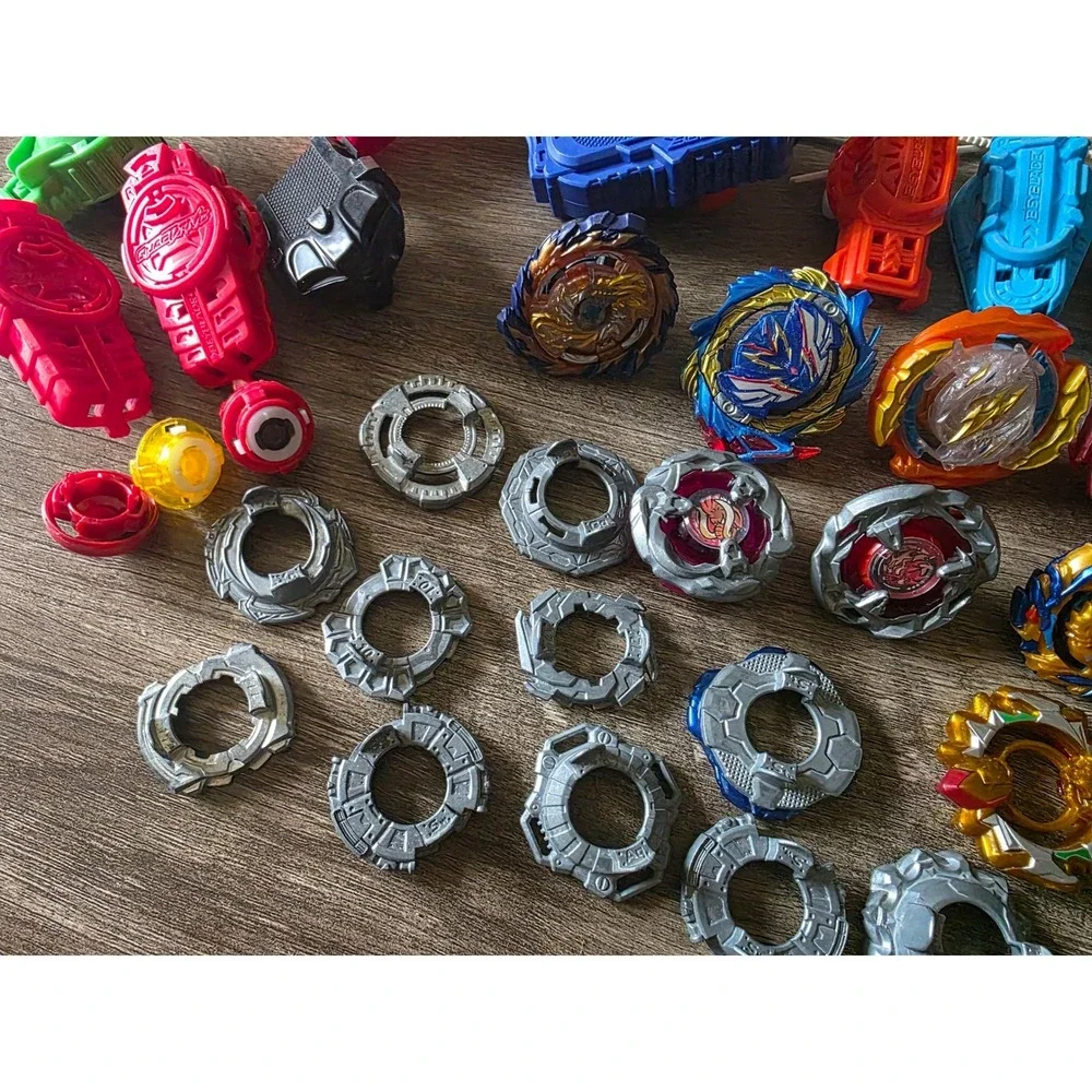 Beyblade Burst Mixed Lot QuadDrive Surge Energy Layers Discs Tips Launchers